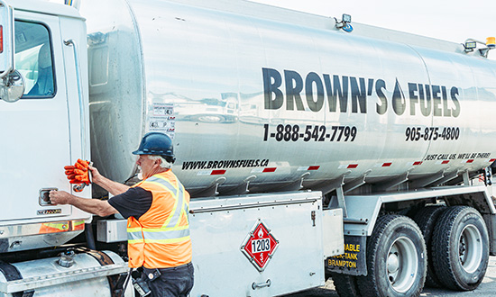 browns fuel trucks