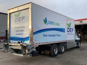 DEF company truck